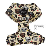 Dog Adjustable Harness - It's a Pug's Life