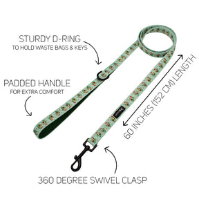 Dog Leash - Jingle Bell Guac