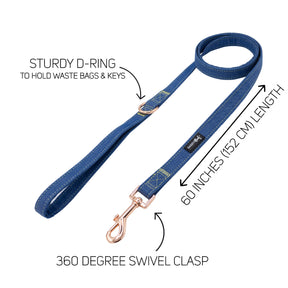 Dog Leash - Denim