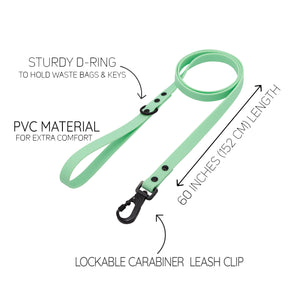 Dog Waterproof Leash - Green