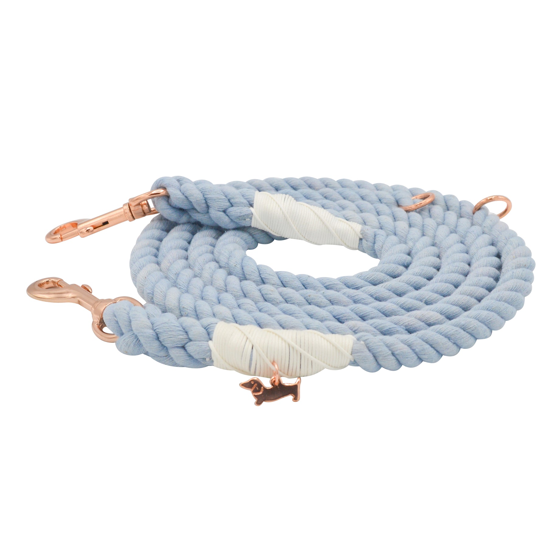 Hands Free Rope Leash - Azul