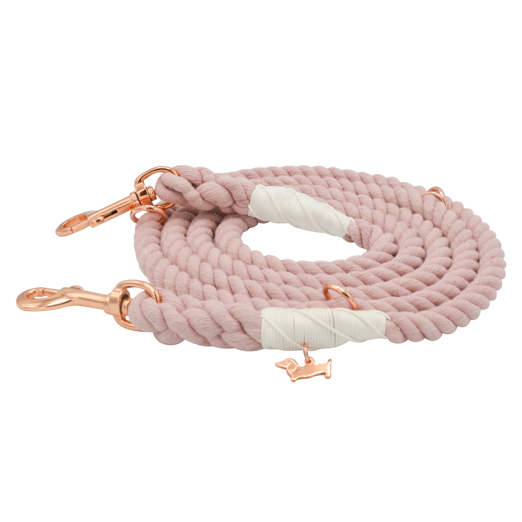 Hands Free Rope Leash - Rose All Day