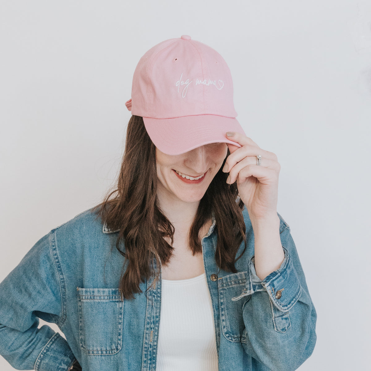 Dog Mama Hat - Pink