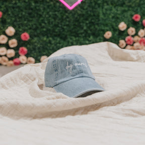 Dog Mama Hat - Denim