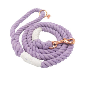 Dog Rope Leash - Lavender