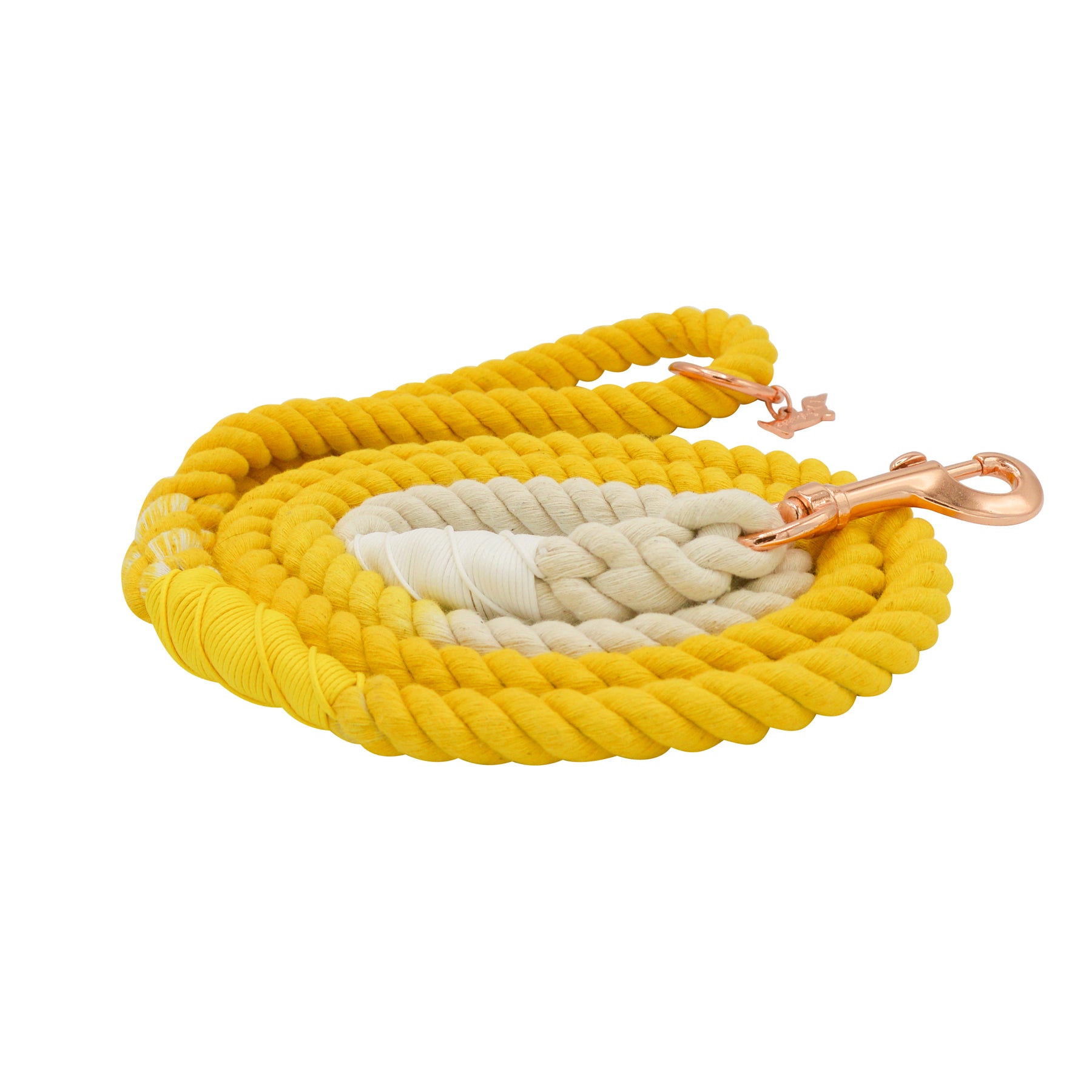 Dog Rope Leash - Lemon Drop
