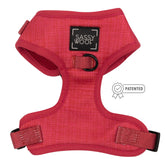 Dog Adjustable Harness - Merlot