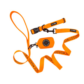 Collar 3 Piece Bundle - Neon Orange