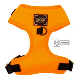 Dog Adjustable Harness - Neon Orange