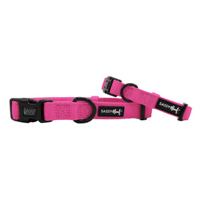 Dog Collar - Neon Pink