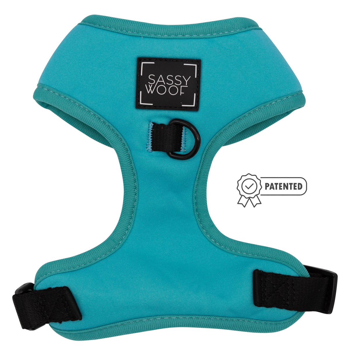 Dog Adjustable Harness - Neon Blue