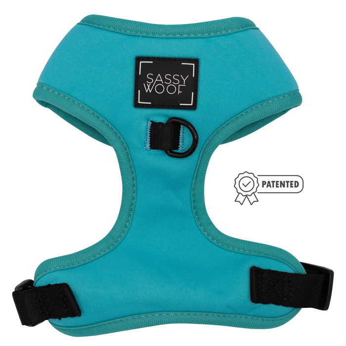 Sassy Woof Powerpuff Girls Dog Harness - Adjustable No-Pull Design With 2 D-Rings For Small Dogs (Size S)