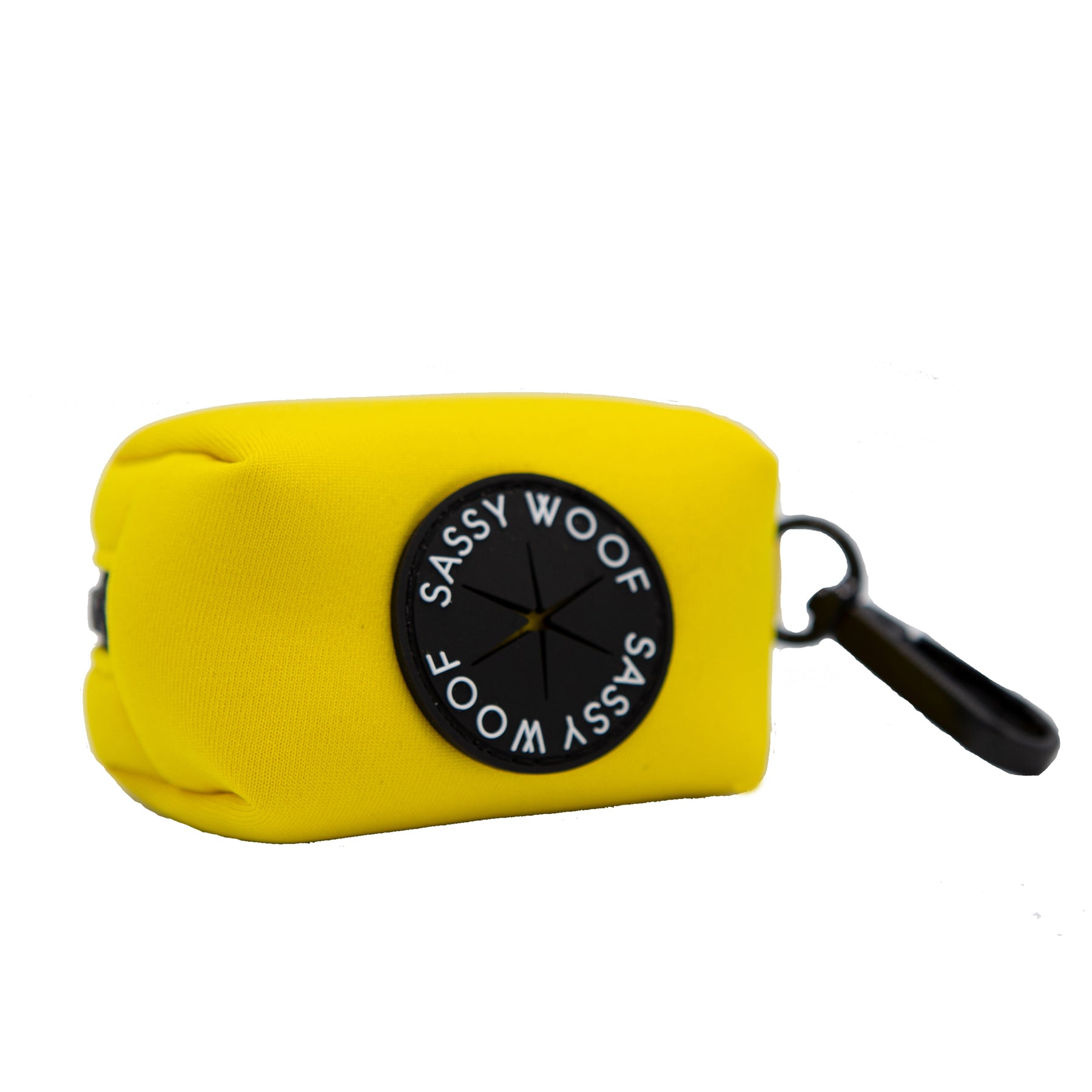 Dog Waste Bag Holder - Neon Yellow