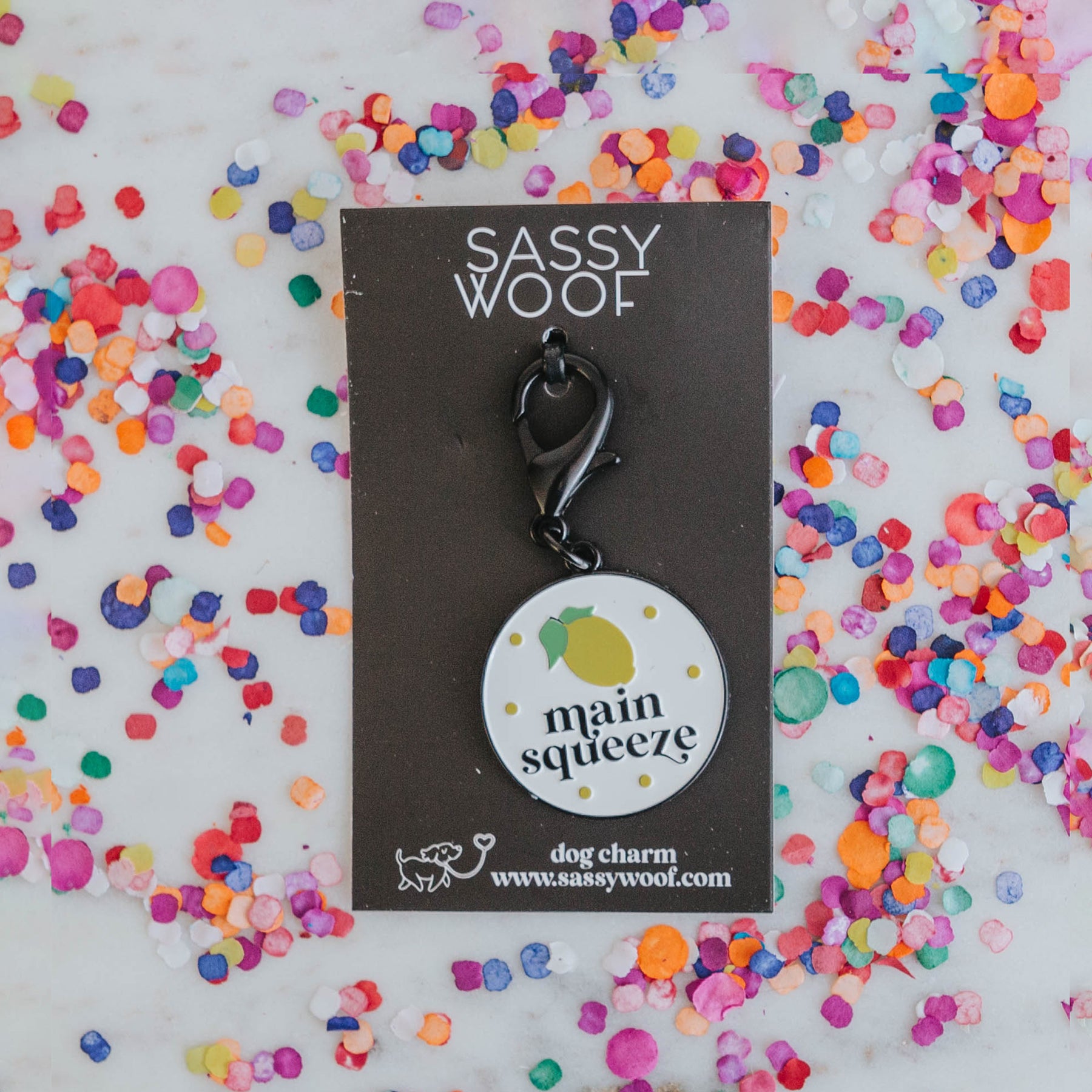 Dog Collar Tag - Main Squeeze