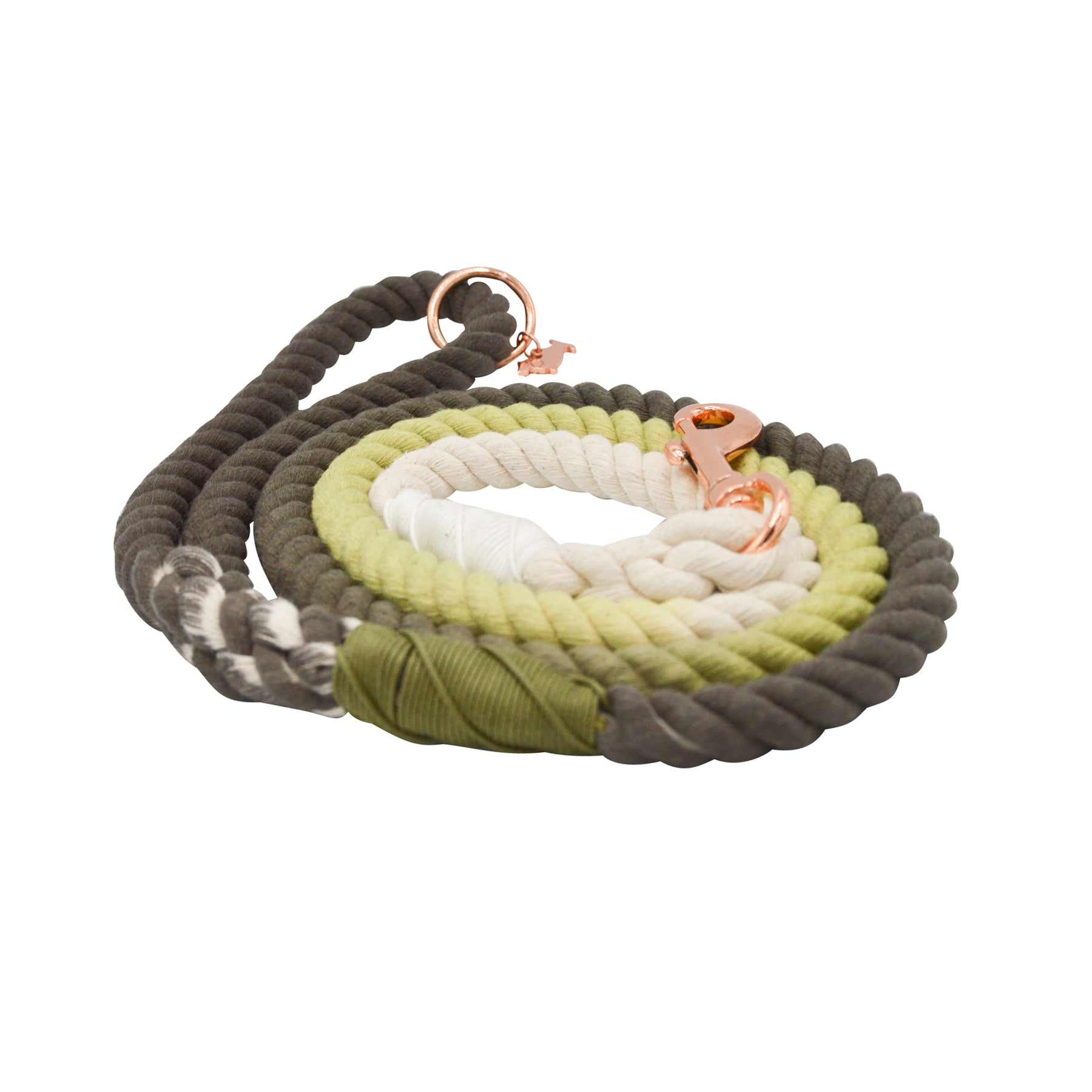 Dog Rope Leash - Ombre Olive
