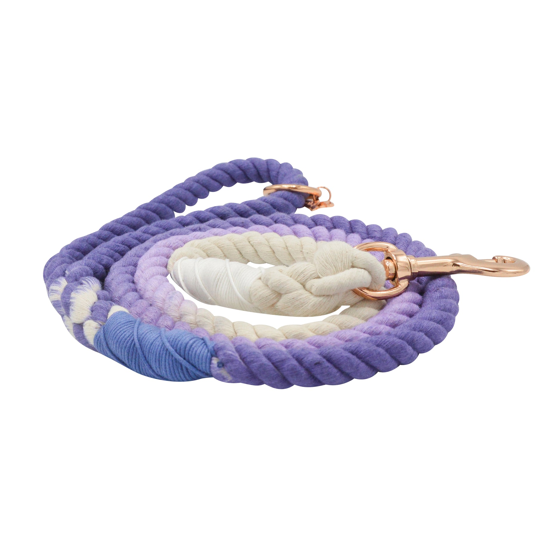 Dog Rope Leash - Ombre Purple