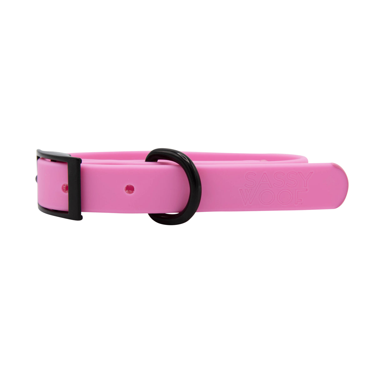Dog Waterproof Collar - Pink