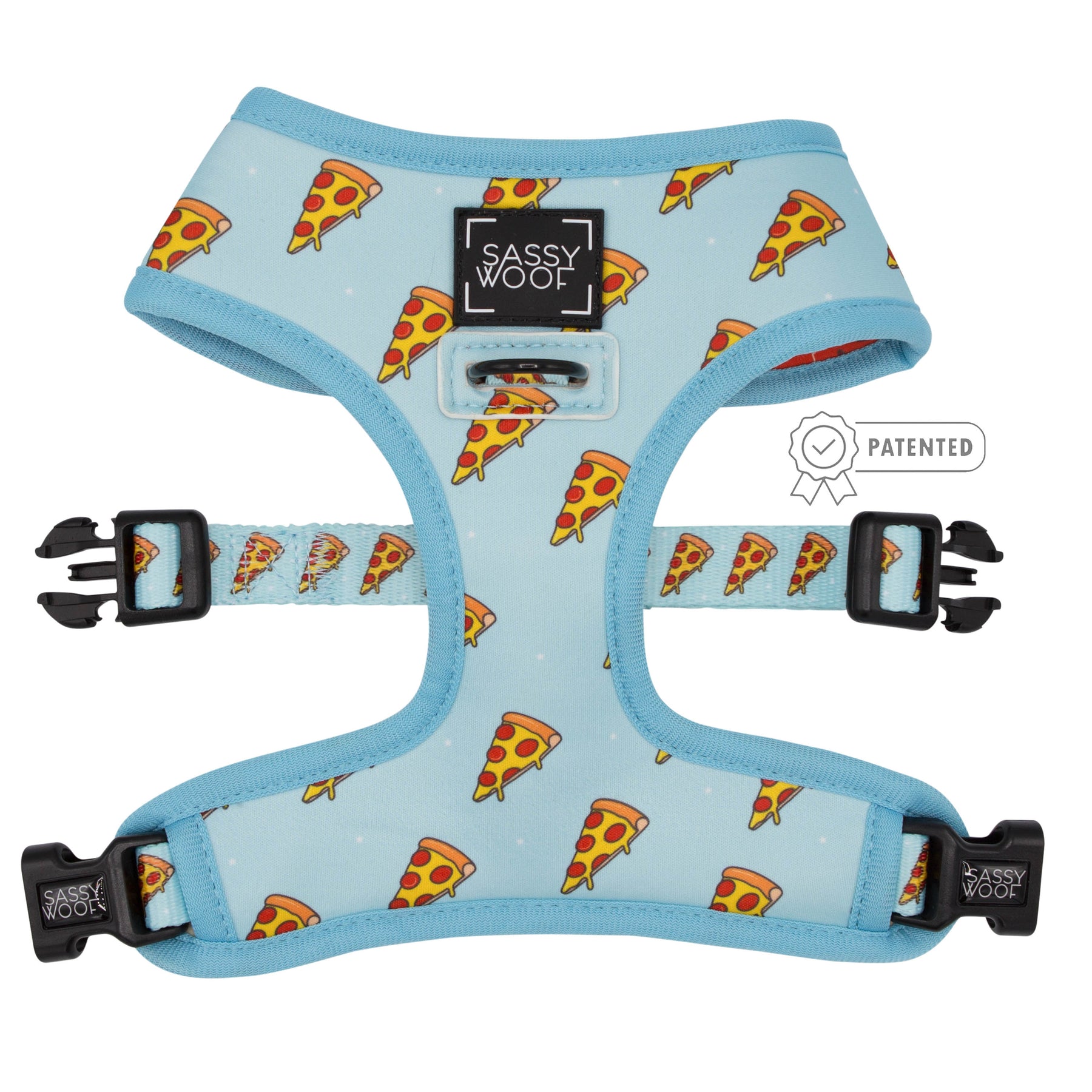 Dog Reversible Harness - One Hot Pupperoni