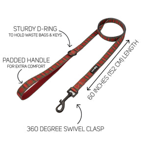 Dog Leash - Deck the Paws