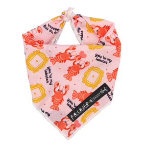 Dog Bandana - Friends™ (Lobster)