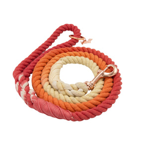 Dog Rope Leash - Sunrise