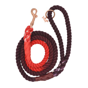 Dog Rope Leash - Ruby