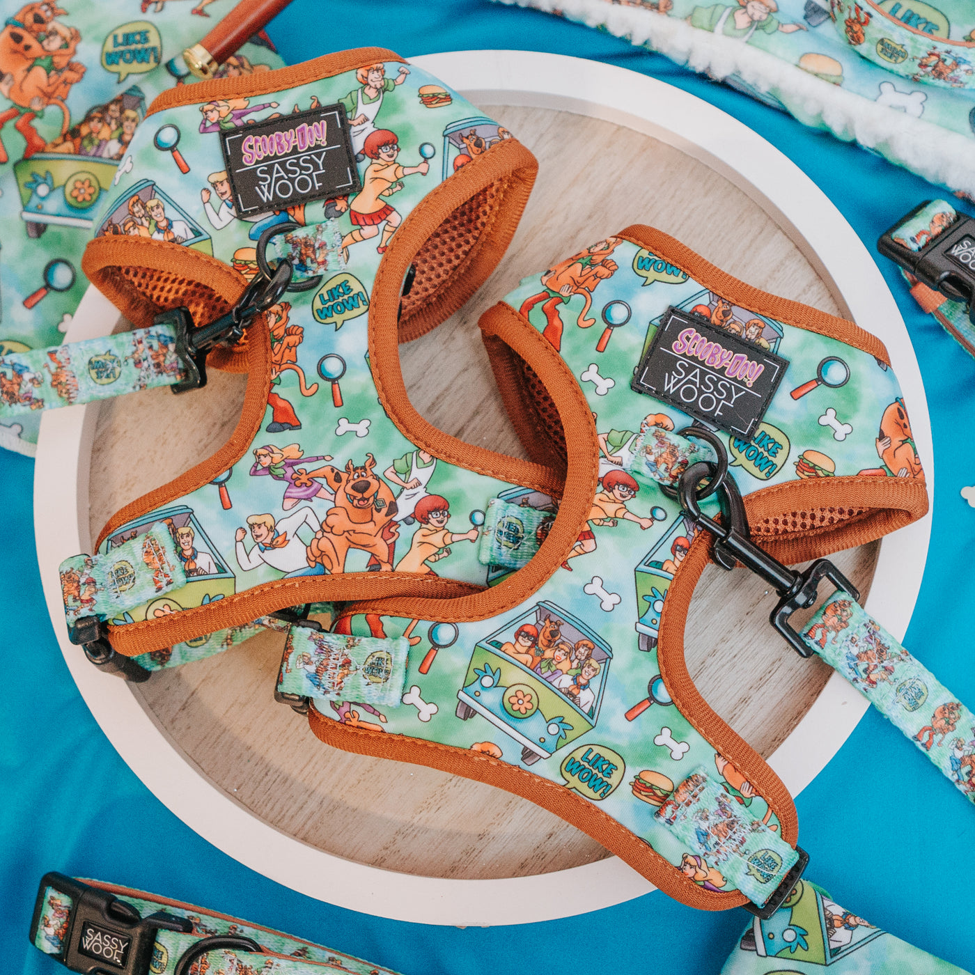 Dog Adjustable Harness ScoobyDoo™ Sassy Woof Product