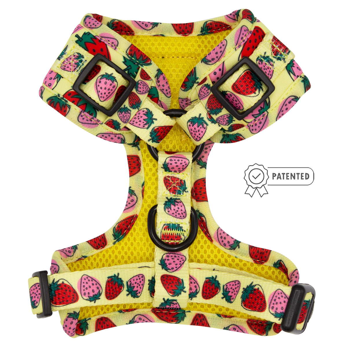 Dog Adjustable Harness - Strawberry Fields Furever