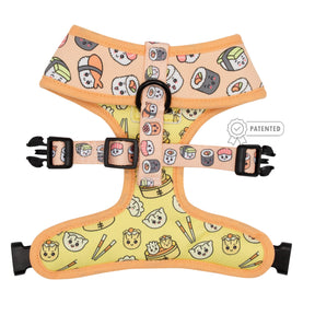 Dog Reversible Harness - All Sass & Dim Sum