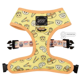 Dog Reversible Harness - All Sass & Dim Sum