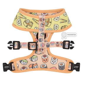 Dog Reversible Harness - All Sass & Dim Sum