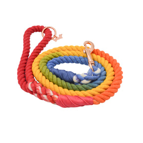 Dog Rope Leash - Taste The Rainbow