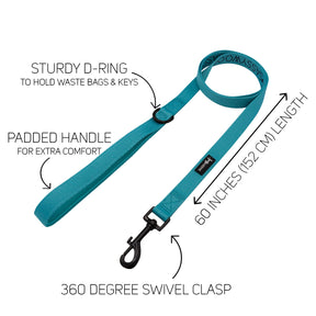 Dog Leash - Neon Blue