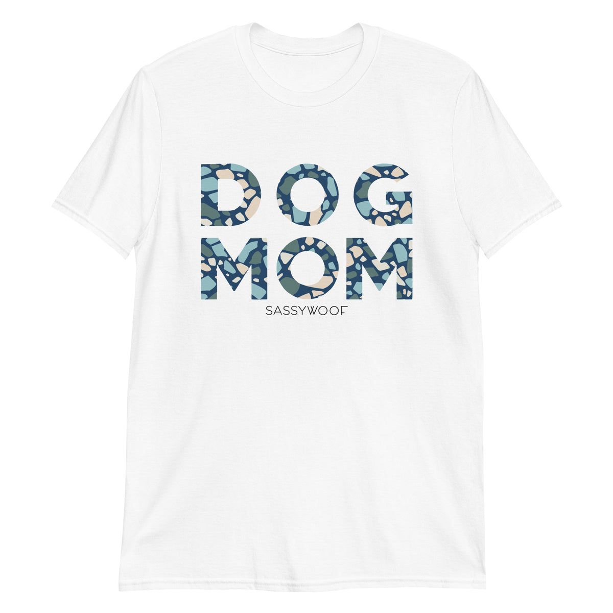 Dog Mom Tee (Santorini)