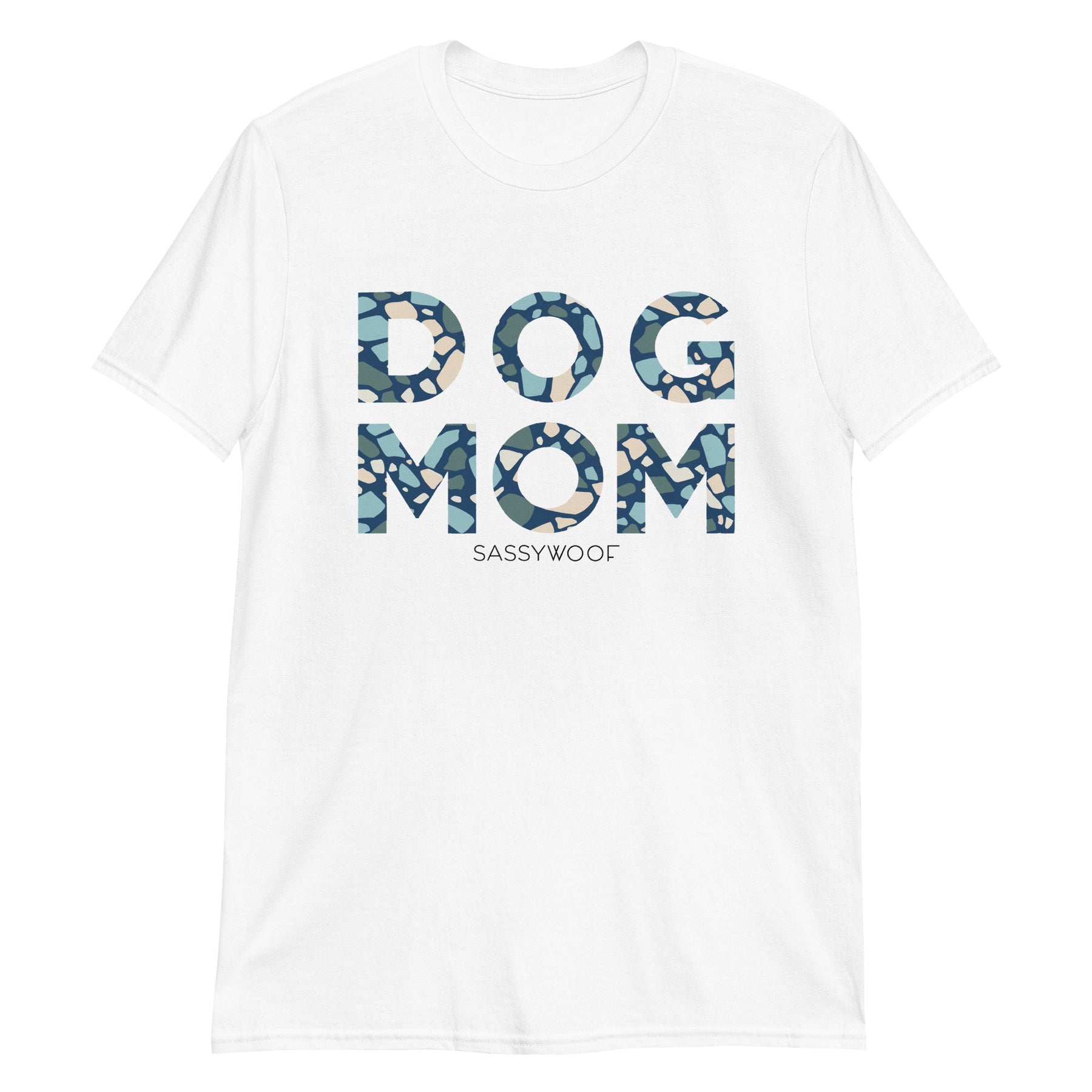 Dog Mom Tee (Santorini)