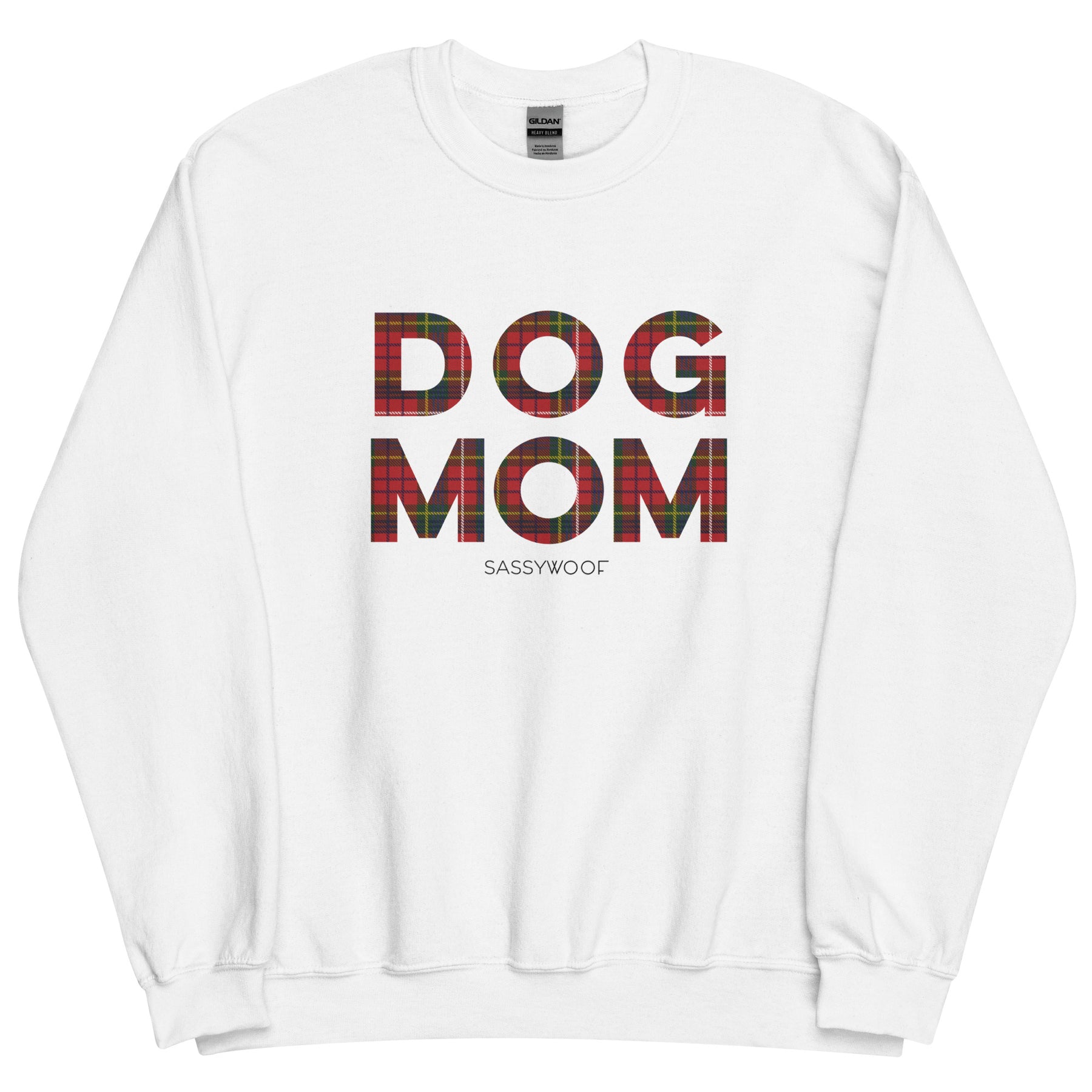Dog Mom Sweatshirt (Deck the Paws)