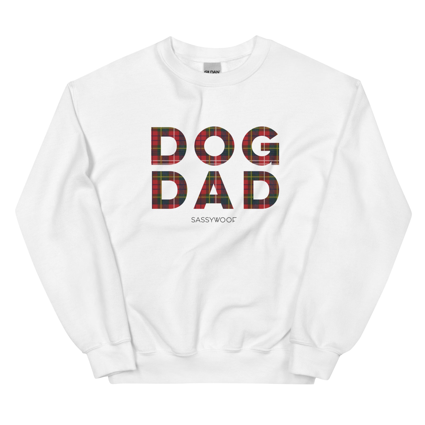 Dog Dad Sweatshirt (Deck the Paws)