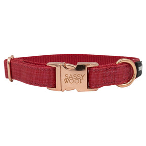 Dog Collar - Merlot