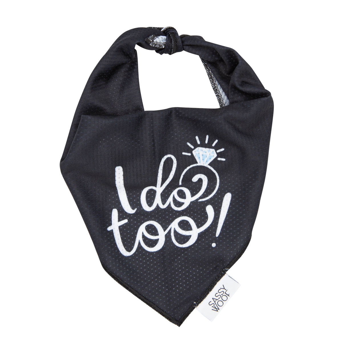 Dog Bandana - I Do, Too!