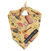 Dog Bandana - Friends™ (Yellow)