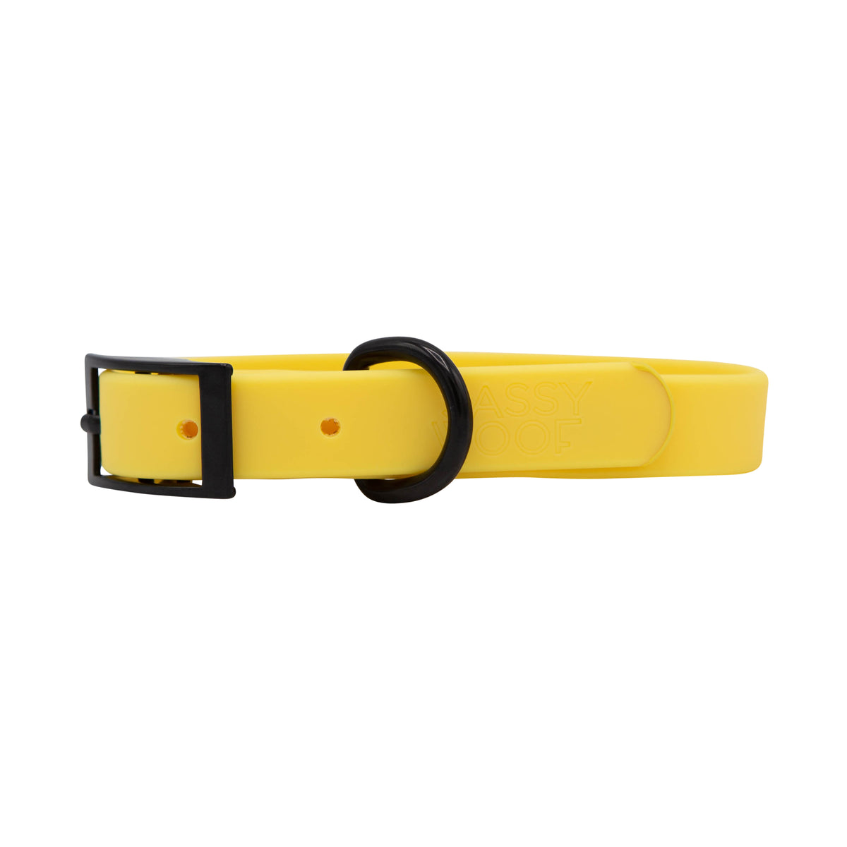 Dog Waterproof Collar - Yellow