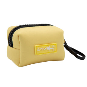 Dog Waste Bag Holder - Yellow
