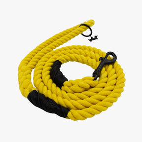 Dog Rope Leash - Neon Yellow